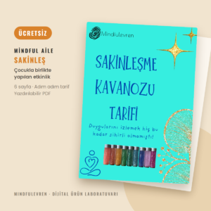 Sakinleşme Kavanozu Tarifi - Freebie